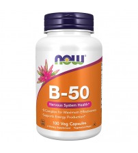 Комплекс B-50 Now Foods B-50 Nervous System Health 100caps